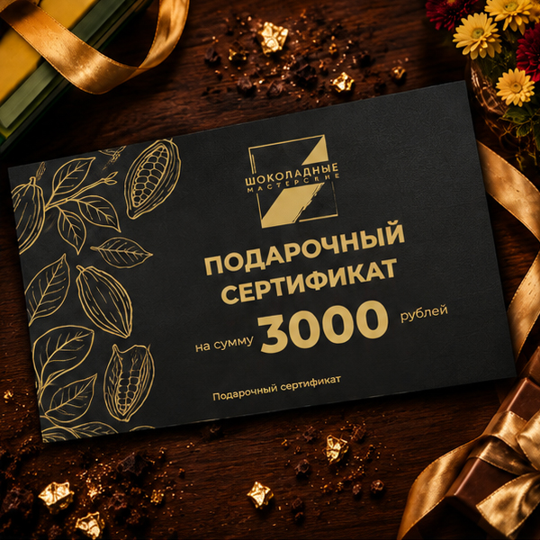 Подарочный сертификат на 3000 руб.