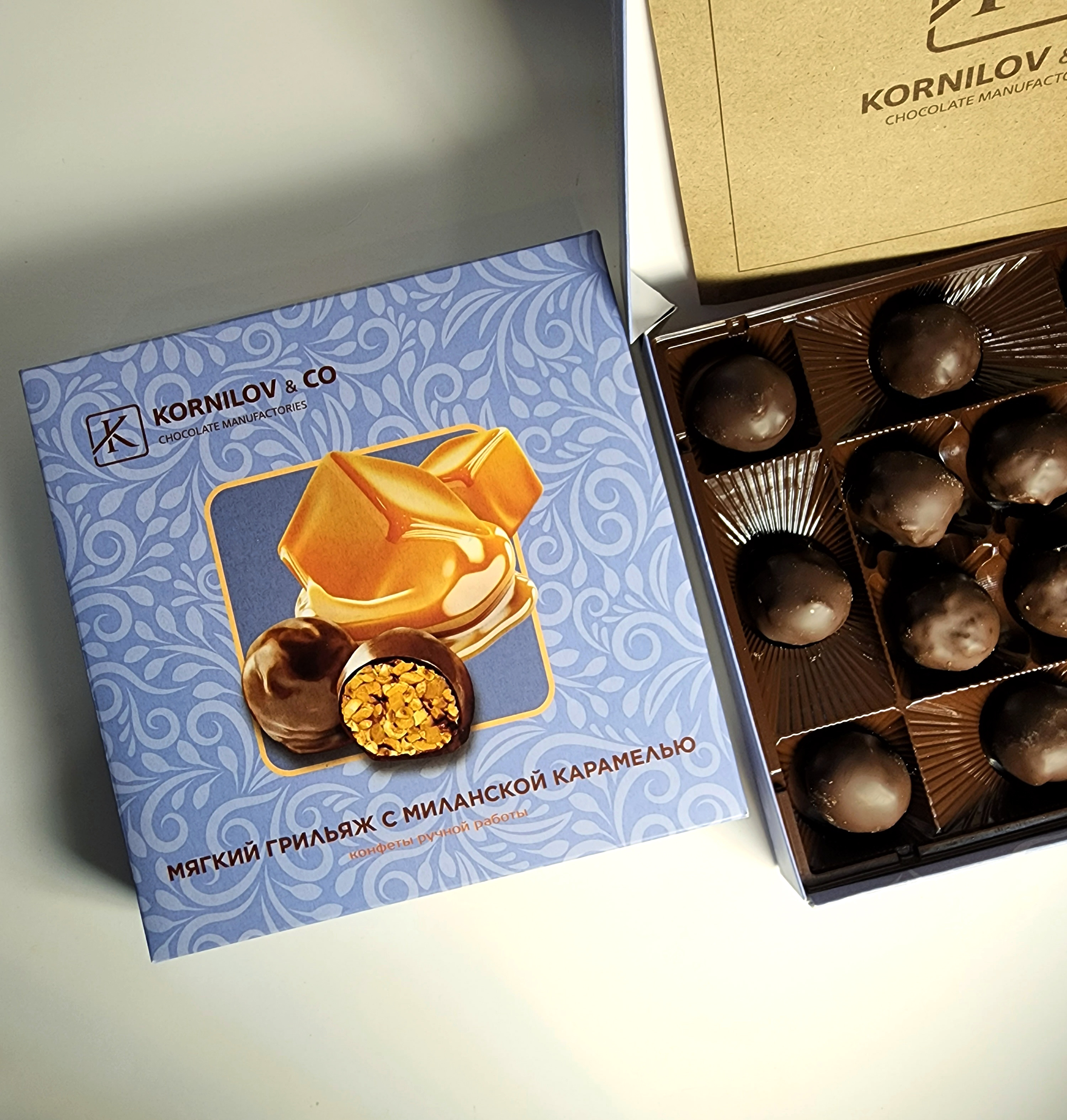 Мягкий грильяж с "Миланской карамелью"