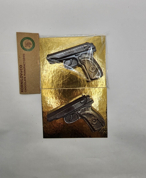 Фигурка шоколадная "Пистолет ПМ"